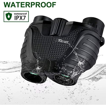 Compact 15x25 Waterproof Binoculars for Travel