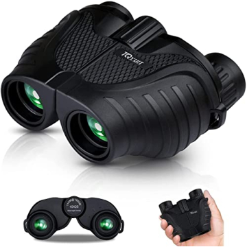 Compact 15x25 Waterproof Binoculars for Travel