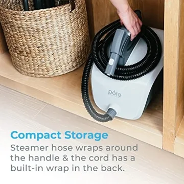 PureClean Steam Cleaner with 17 Accessories for Deep Cleaning