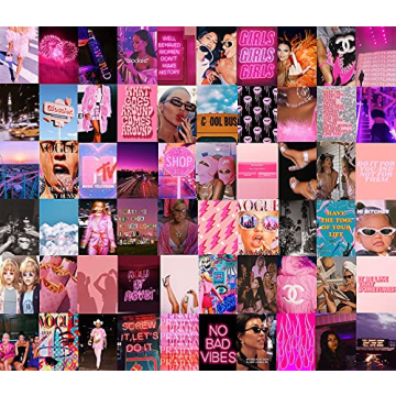 CREAARO Collage Kit 60 Pcs Aesthetic Photo Set