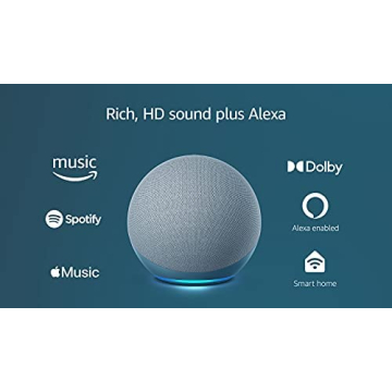 Amazon Echo 4th Gen with Alexa - Premium Sound