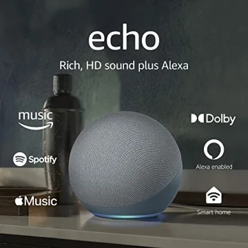 Amazon Echo 4th Gen with Alexa - Premium Sound
