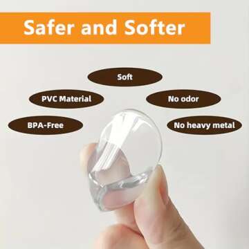 16 PCS Clear Baby Corner Protectors for Safety