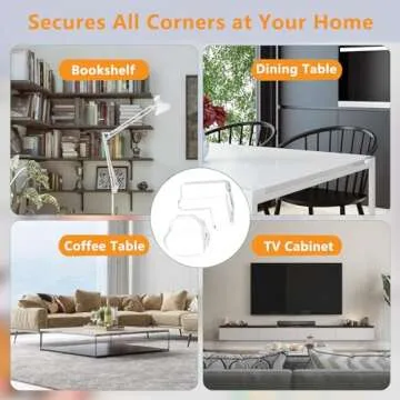 16 PCS Clear Baby Corner Protectors for Safety