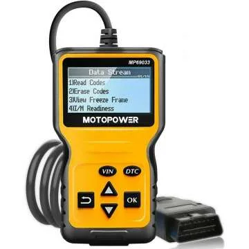 MOTOPOWER MP69033 Car OBD2 Scanner - Engine Code Reader Tool for All Cars