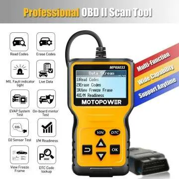 MOTOPOWER MP69033 OBD2 Car Code Reader - Engine Diagnostic