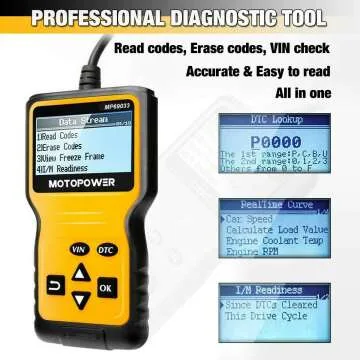 MOTOPOWER MP69033 OBD2 Car Code Reader - Engine Diagnostic