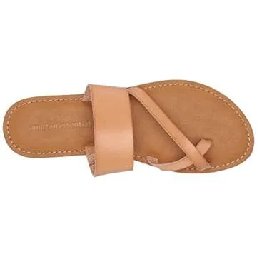 Amazon Essentials Women's One Band Flip Flop Sandal Natural