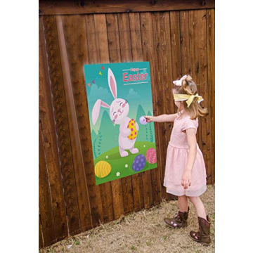 Miss Fantasy Easter Games Pin The Tail on The Bunny Fun
