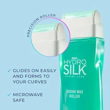Schick Hydro Silk Sugar Wax Roller for Effortless Hair Removal
