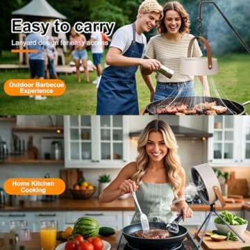 Portable Cooker Hood - Versatile 3-Speed Exhaust Fan