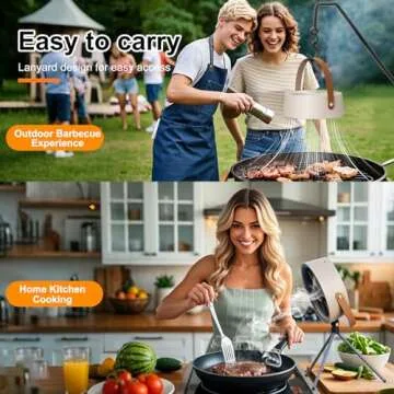 Portable Cooker Hood - Versatile 3-Speed Exhaust Fan