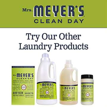 Mrs. Meyer's Clean Day Laundry Detergent Bottle, Lemon Verbena, 64 Fl oz (Pack of 1)