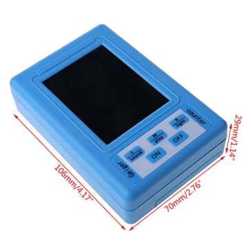 HELYZQ Electromagnetic Radiation Detector Dosimeter Monitor Radiation Tester EMF Meter