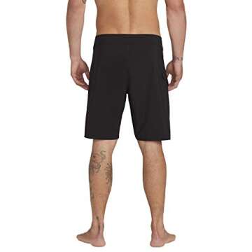Volcom Men's Mod Tech 20" Boardshort, Black, 28