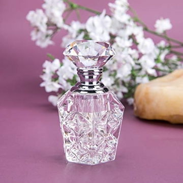 Elegant Mini Refillable Crystal Perfume Bottle for Women