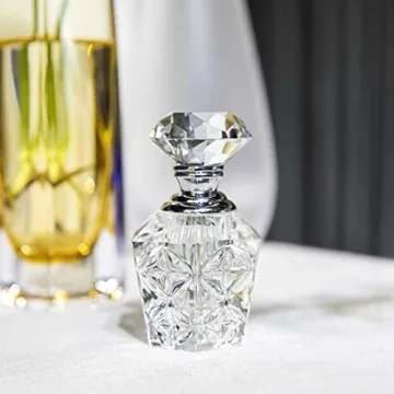 Elegant Mini Refillable Crystal Perfume Bottle for Women