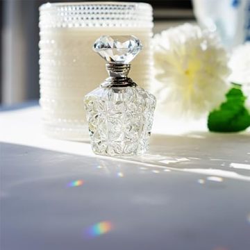 Elegant Mini Refillable Crystal Perfume Bottle for Women