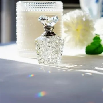 Elegant Mini Refillable Crystal Perfume Bottle for Women