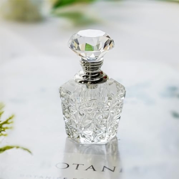 Elegant Mini Refillable Crystal Perfume Bottle for Women