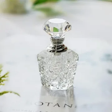 Elegant Mini Refillable Crystal Perfume Bottle for Women