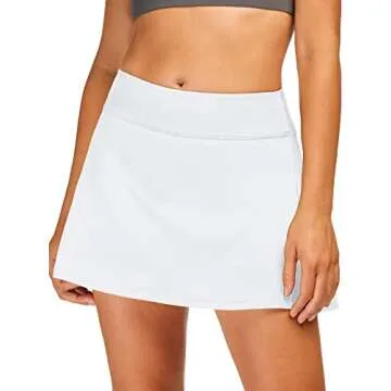 Stelle Women Tennis Golf Skirts High Waisted with Inner Shorts for Athletic Workout Sports Skorts Ru...