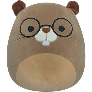 14-Inch Squishmallows Beaver Plush - Adorable Gift!
