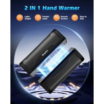EasyAcc Rechargeable Hand Warmers 10000mAh - 2 Pack