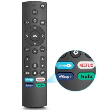 Universal-TV-Remote-Control for All Insignia-Toshiba-Pioneer-Fire-Smart-TVs, Replacement for Samsung...