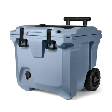 BrüMate BrüTank 35qt Wheeled Hard Cooler: Drink Dispenser & Tap