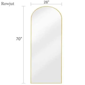 Stylish Rowjut Full Length Mirror - 71"x26" Design