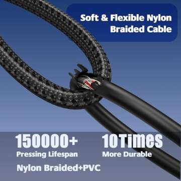 AuxLink XLR Male to 1/4 Cable - Premium Audio Connector