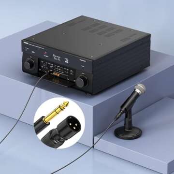 AuxLink XLR Male to 1/4 Cable - Premium Audio Connector