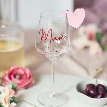 12pcs Acrylic Heart Drink Tags - Valentine's Day Themed Party Decoration, Pink Acrylic Tall Cup Label, Wedding Party Or Event Decoration, Valentine's Day Bar Wedding Parties (Heart Acrylic Drink Tag)