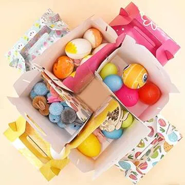 Vibrant Eavotoy Easter Decorative Gift Boxes for Parties