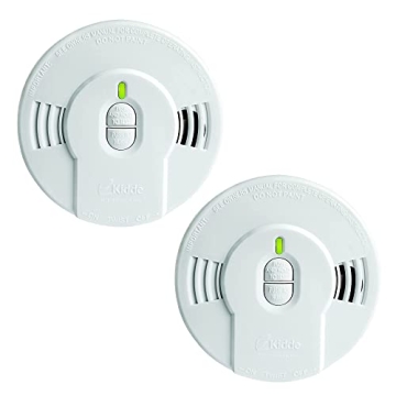 Kidde Smoke Detector: 10-Year Battery, LED Indicators & More