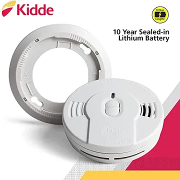 Kidde Smoke Detector with LED Indicators & 10-Year Battery