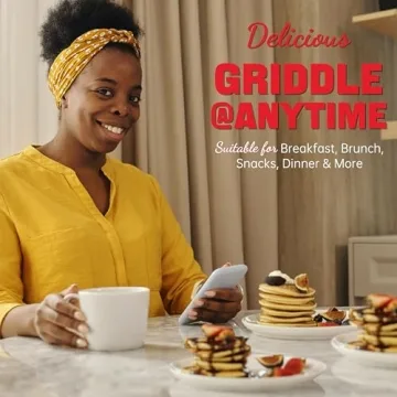 SugarWhisk Double Mini Pancakes Maker for Delicious Recipes