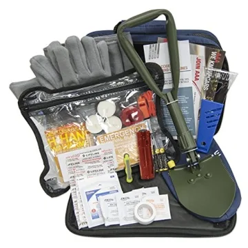 Lifeline AAA Severe Weather Emergency Road Safety Kit - 66 Pieces