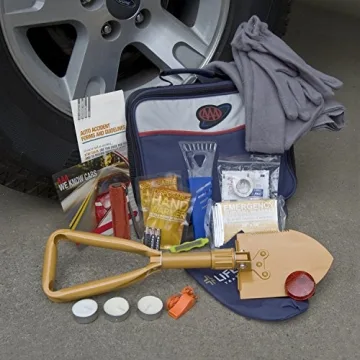 Lifeline AAA Severe Weather Emergency Road Safety Kit - 66 Pieces