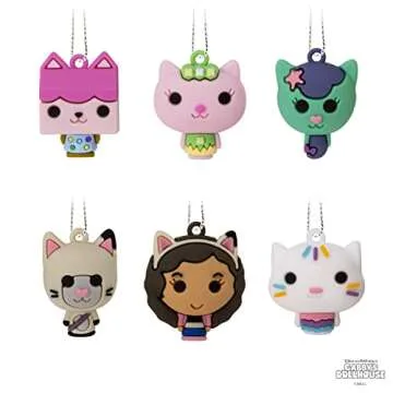 Gabby's Dollhouse Mini Christmas Ornaments Set of 6