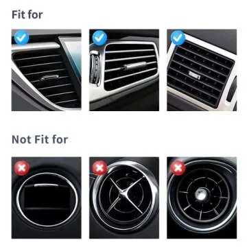 INSAUTO Bling Car Vent Outlet Trim,Bling Car Accessories for Women and Girls,10Pcs Rhinestone Car Air Conditioner Vent Decoration Strip(White)