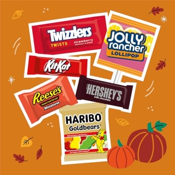 Hershey Miniatures Halloween Candy Bulk Bag - 330 pcs