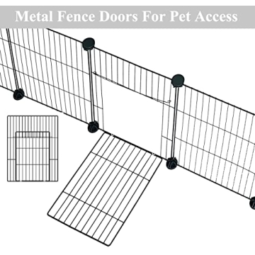 LANGXUN Small Animal Playpen: Customizable Pet Enclosure
