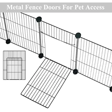 LANGXUN Small Animal Playpen: Customizable Pet Enclosure