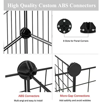 LANGXUN Small Animal Playpen: Customizable Pet Enclosure