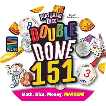 Semper Smart Games Double Done 151 Fun Math Game for Families