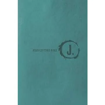 Jesus Centered Bible NLT Turquoise - Perfect for Everyone