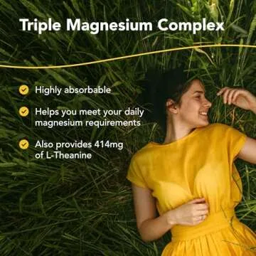 PurelyMin - Premium Magnesium Complex with L-Theanine for Sleep Quality and Serenity