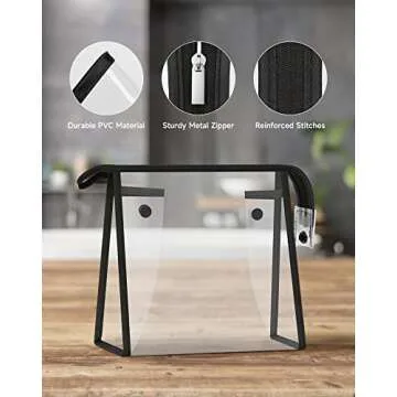 Morfone Travel Bottles Kits -TSA Approved Travelling Size Containers for Toiletries Leak Proof Refillable Liquid Travel Essentials with Toiletry Bag for Cosmetic Shampoo Conditioner Lotion